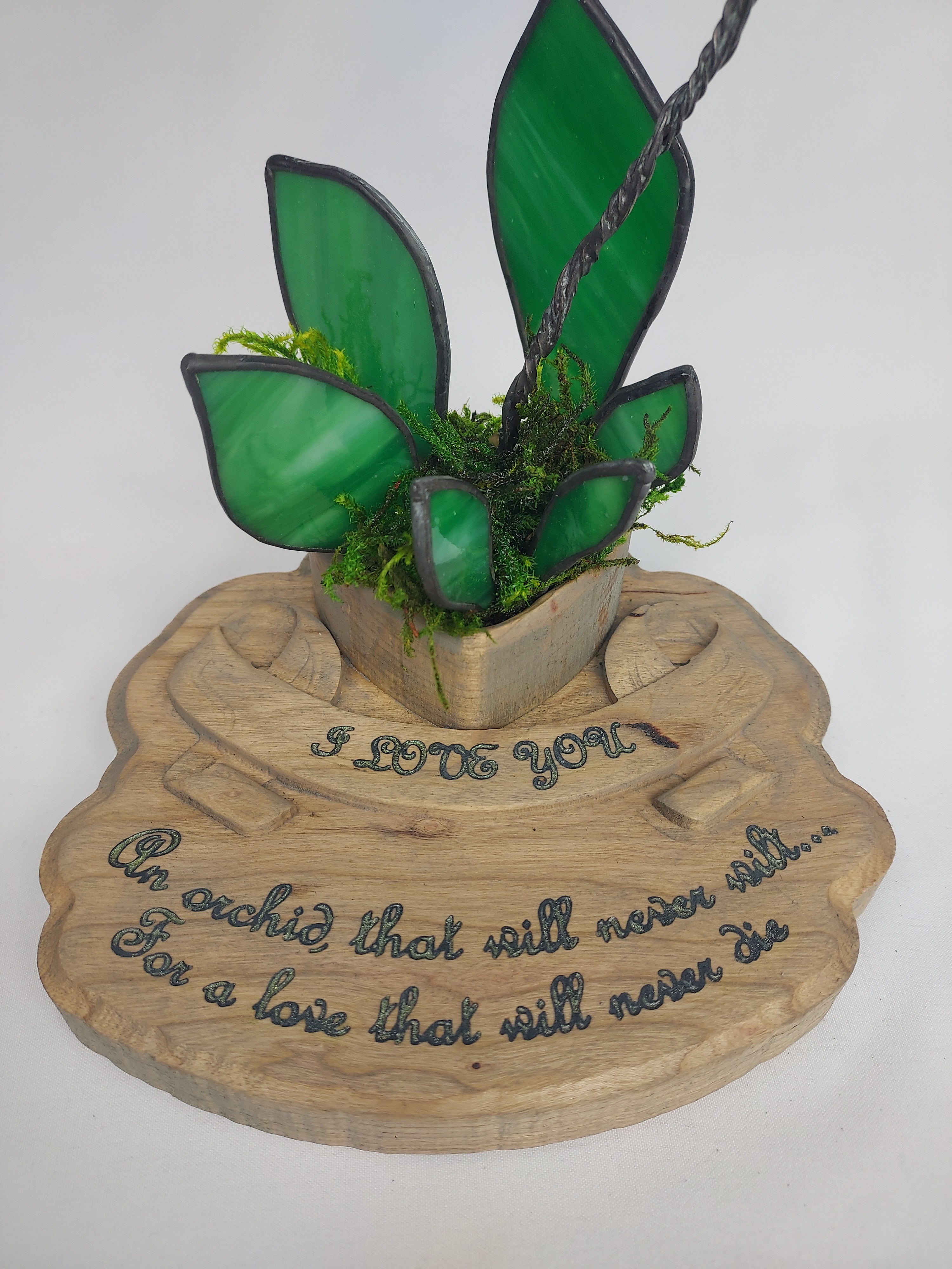 Midnight Amethyst Eternal Orchid - Romantic Gift