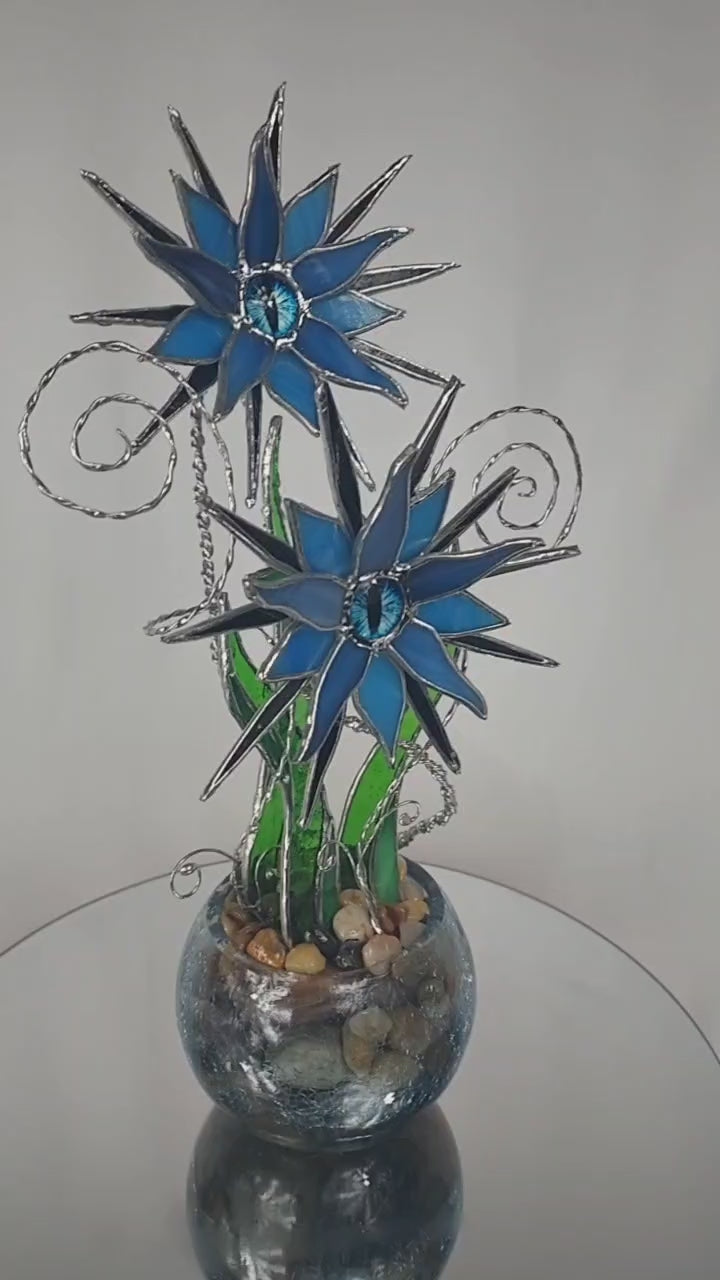 Sky Blue Soul Flower