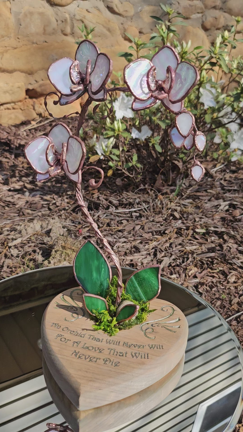Pearl Opalescent Eternal Orchid - Romantic Gift