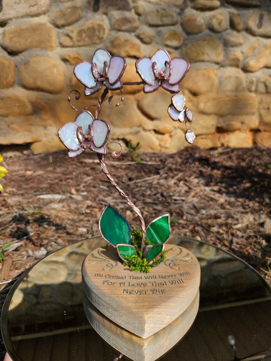 Pearl Opalescent Eternal Orchid - Romantic Gift