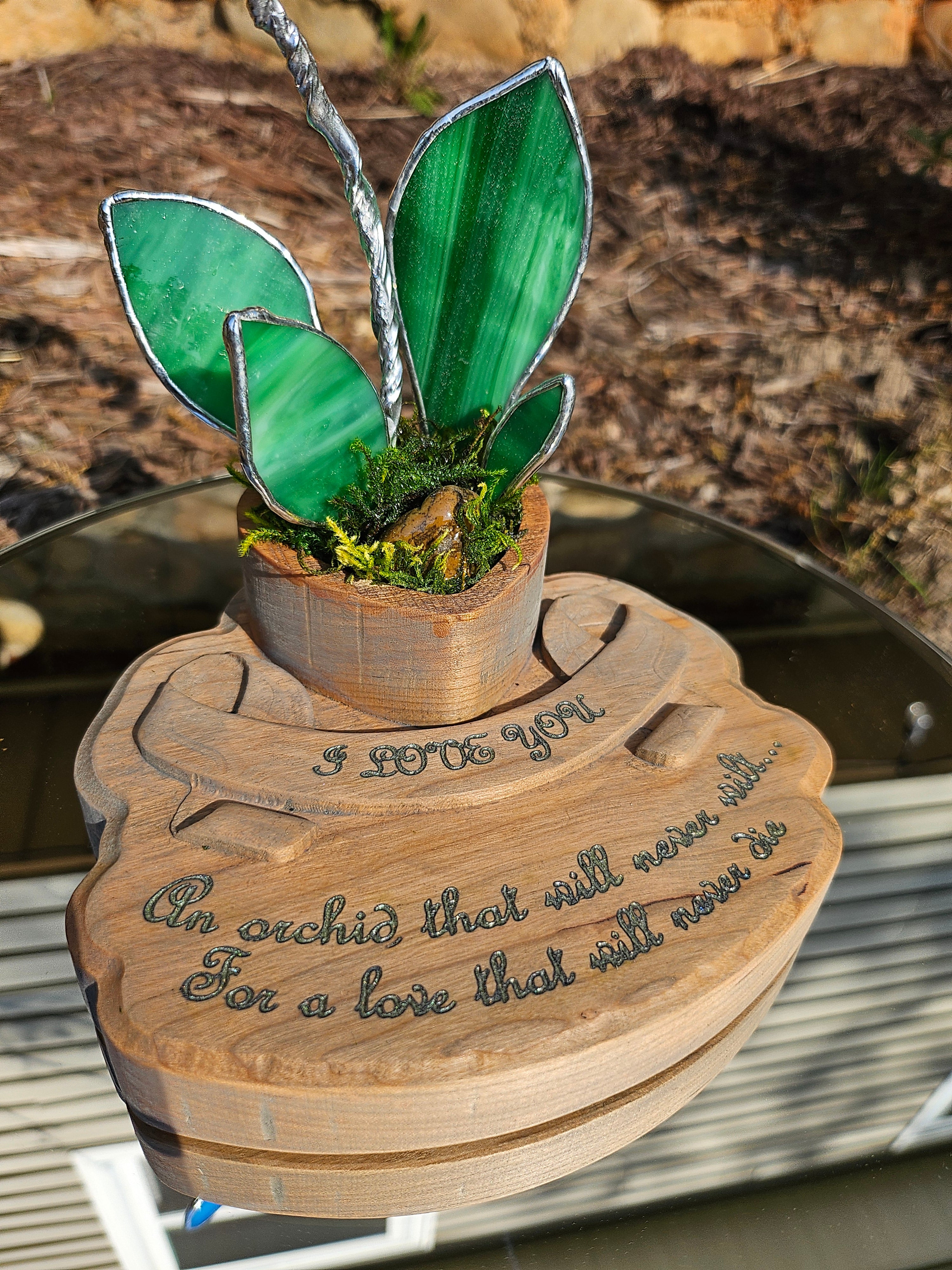 Ocean Blue Eternal Orchid - Romantic Gift
